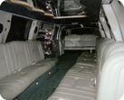 18 passenger suv limo detail