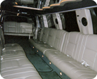 18 passenger suv limo detail